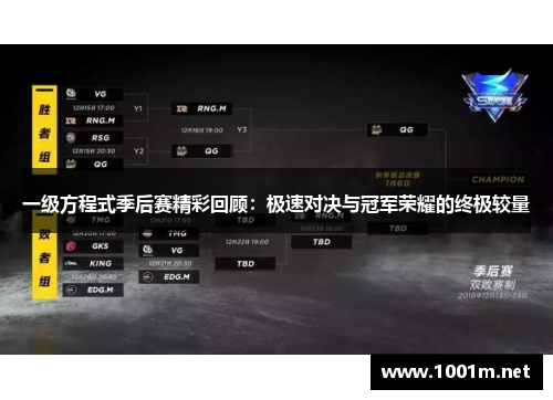 一级方程式季后赛精彩回顾：极速对决与冠军荣耀的终极较量